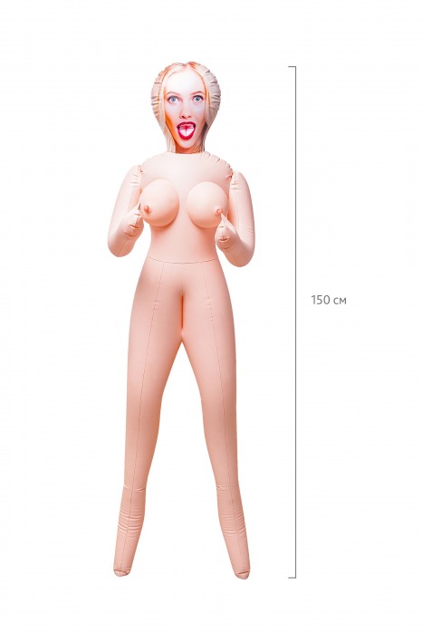 Надувная секс-кукла Lilit с тремя рабочими отверстиями - ToyFa - в Красноярске купить с доставкой