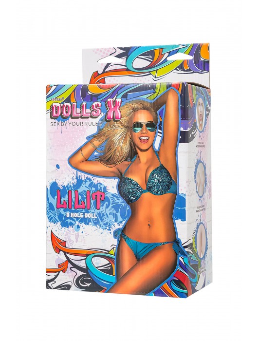 Надувная секс-кукла Lilit с тремя рабочими отверстиями - ToyFa - в Красноярске купить с доставкой