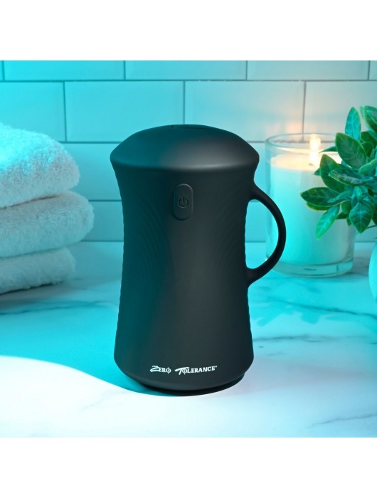 Черный вибромастурбатор с гироскопом Gyro Stroke - Zero Tolerance - в Красноярске купить с доставкой