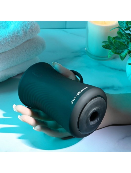 Черный вибромастурбатор с гироскопом Gyro Stroke - Zero Tolerance - в Красноярске купить с доставкой