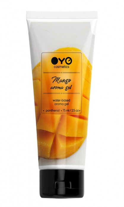 Лубрикант на водной основе OYO Aroma Gel Mango с ароматом манго - 75 мл. - OYO - купить с доставкой в Красноярске