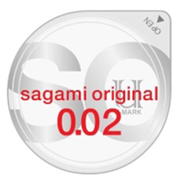 Ультратонкий презерватив Sagami Original - 1 шт. - Sagami - купить с доставкой в Красноярске