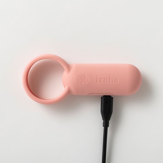 Коралловое эрекционное кольцо Iroha SVR Coral Pink - Tenga - в Красноярске купить с доставкой