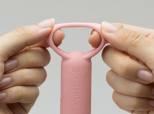 Коралловое эрекционное кольцо Iroha SVR Coral Pink - Tenga - в Красноярске купить с доставкой