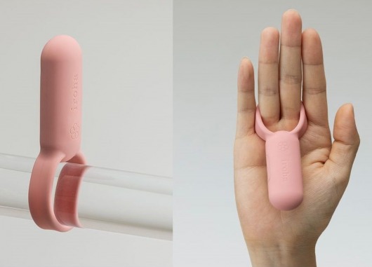 Коралловое эрекционное кольцо Iroha SVR Coral Pink - Tenga - в Красноярске купить с доставкой