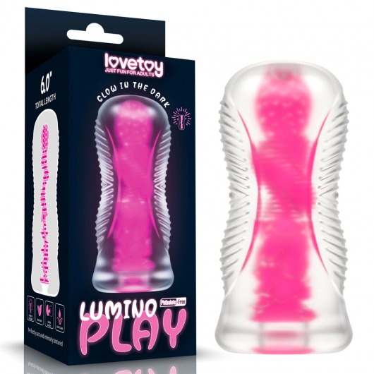 Светящийся в темноте мастурбатор 6.0 Lumino Play Masturbator - Lovetoy - в Красноярске купить с доставкой