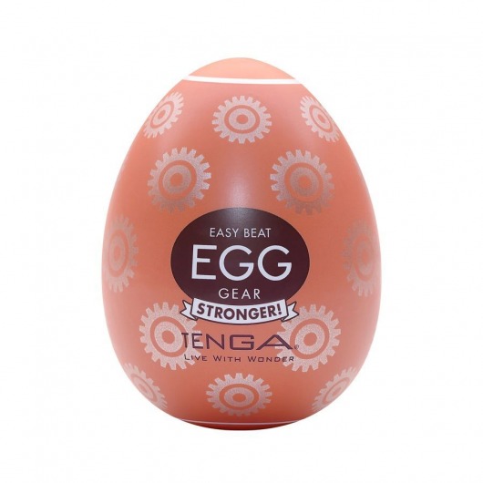 Мастурбатор-яйцо Tenga Egg Gear - Tenga - в Красноярске купить с доставкой