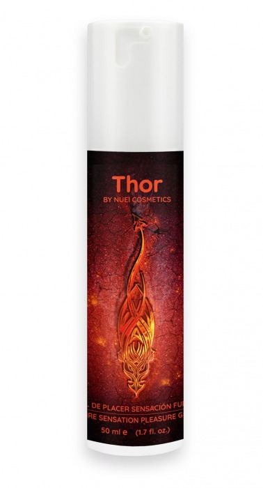 Возбуждающий унисекс гель Thor Fire Gel - 50 мл. - Nuei cosmetics - купить с доставкой в Красноярске