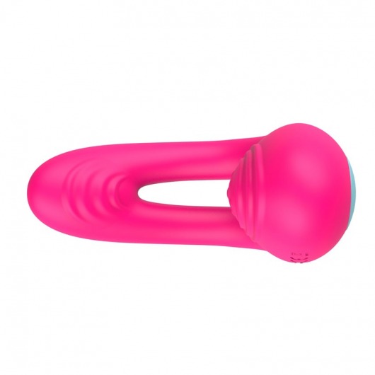 Розовое виброкольцо с пультом ДУ - I-MOON - в Красноярске купить с доставкой