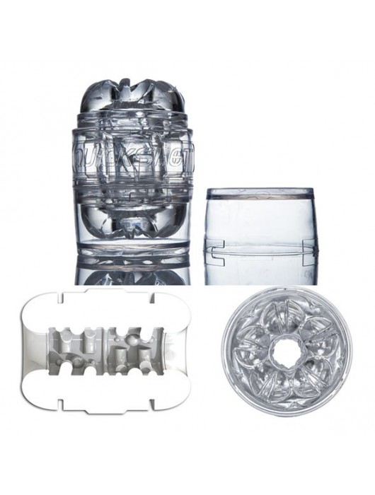 Мастурбатор Fleshlight - Quickshot Masturbator Clear - Fleshlight - в Красноярске купить с доставкой