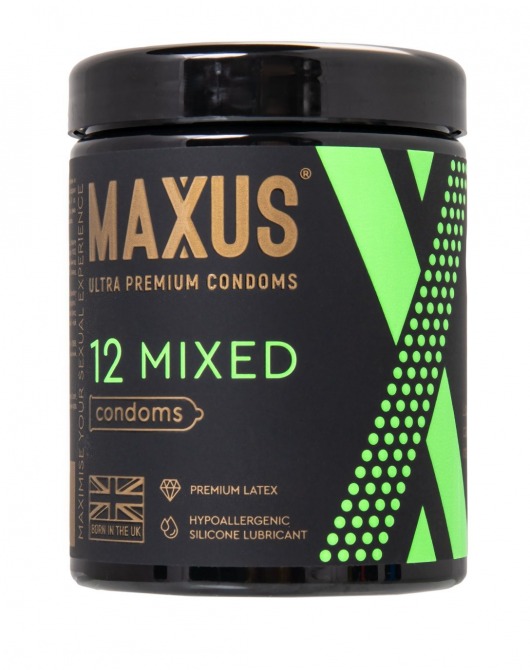 Презервативы MAXUS Mixed - 12 шт. - Maxus - купить с доставкой в Красноярске