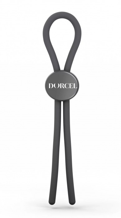 Серое эрекционное лассо на пенис Mr Dorcel - Dorcel - в Красноярске купить с доставкой