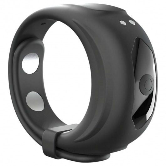 Черное эрекционное виброкольцо Fit Vibe Ring - Dorcel - в Красноярске купить с доставкой
