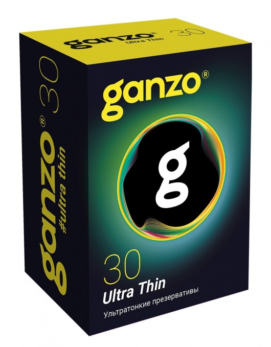 Супертонкие презервативы Ganzo Ultra thin - 30 шт. - Ganzo - купить с доставкой в Красноярске
