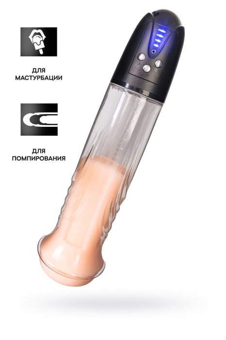 Автоматическая помпа для пениса Thorin - Sexus - в Красноярске купить с доставкой