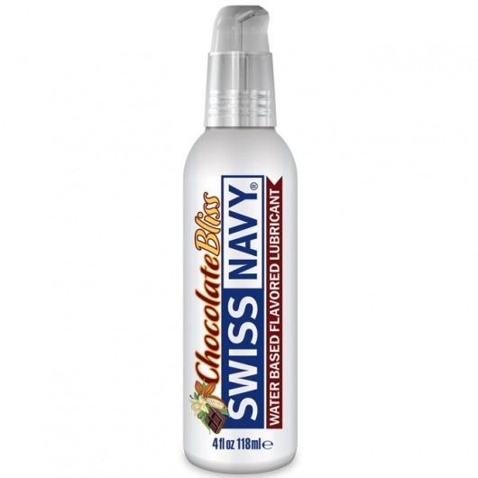 Лубрикант с ароматом шоколада Swiss Navy Chocolate Bliss Lube - 118 мл. - Swiss navy - купить с доставкой в Красноярске