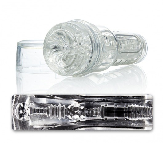 Прозрачный мастурбатор Fleshlight - Go Torque Ice - Fleshlight - в Красноярске купить с доставкой