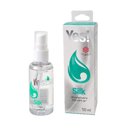 Силиконовая гипоаллергенная вагинальная смазка Yes Silk - 50 мл. - Sitabella - купить с доставкой в Красноярске