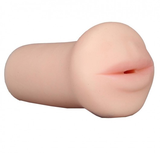 Нежный мастурбатор-ротик REALSTUFF 5INCH MASTURBATOR BJ - Dream Toys - в Красноярске купить с доставкой