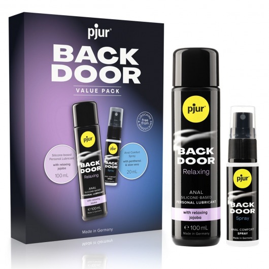 Набор для анального секса pjur Back Door Value Pack - Pjur - купить с доставкой в Красноярске