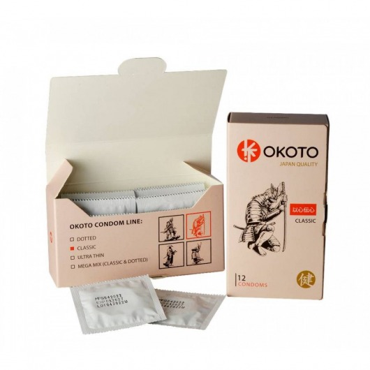 Презервативы OKOTO Classic - 12 шт. - Sitabella - купить с доставкой в Красноярске