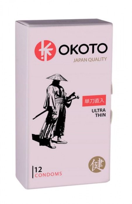 Тонкие презервативы OKOTO Ultra Thin - 12 шт. - Sitabella - купить с доставкой в Красноярске