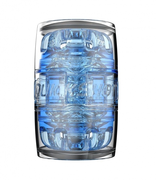 Мастурбатор Fleshlight Quickshot Turbo Blue Ice - Fleshlight - в Красноярске купить с доставкой