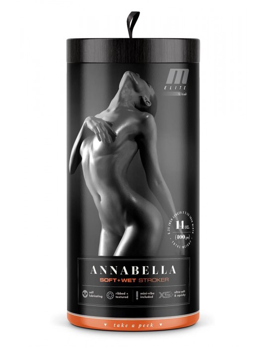 Маструбатор-вагина Soft   Wet Annabella Realistic Beige Masturbator - Blush Novelties - в Красноярске купить с доставкой