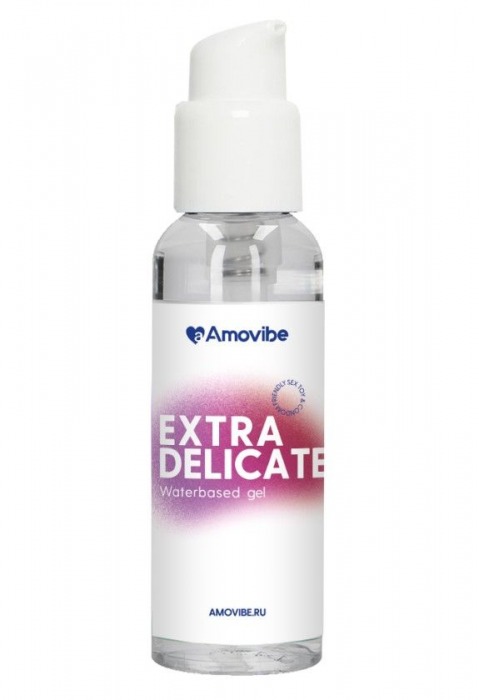 Гель на водной основе Amovibe Extra Delicate - 100 мл. - Amovibe - купить с доставкой в Красноярске