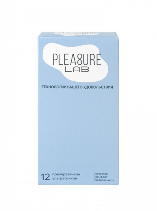 Ультратонкие презервативы Pleasure Lab - 12 шт. - Pleasure Lab - купить с доставкой в Красноярске