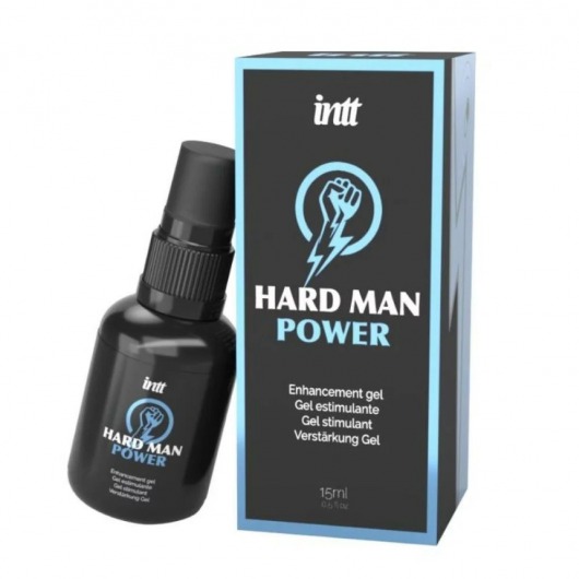 Стимулирующий гель для мужчин Hard Man Power - 15 мл. - INTT - купить с доставкой в Красноярске