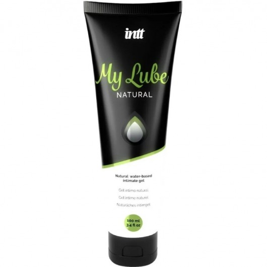 Увлажняющий гель-лубрикант на водной основе  для тела My Lube Natural - 100 мл. - INTT - купить с доставкой в Красноярске