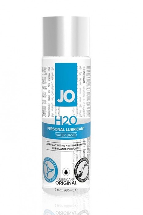 Нейтральный лубрикант на водной основе JO Personal Lubricant H2O - 60 мл. - System JO - купить с доставкой в Красноярске