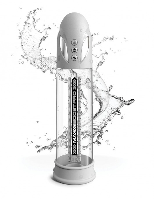 Белая вакуумная автоматическая помпа Max Boost Pro Flow - Pipedream - в Красноярске купить с доставкой