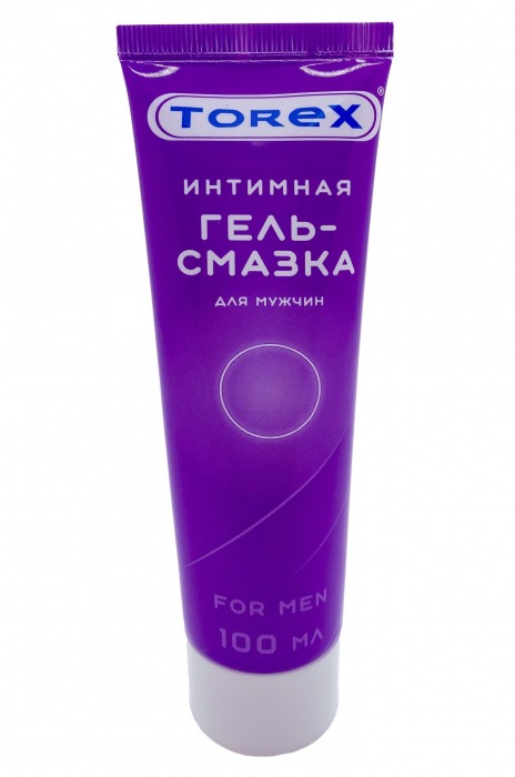 Гель-смазка на водной основе For Men - 100 мл. - Torex - купить с доставкой в Красноярске