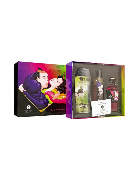 Подарочный набор Fruity Kisses из 3 предметов - Shunga - купить с доставкой в Красноярске