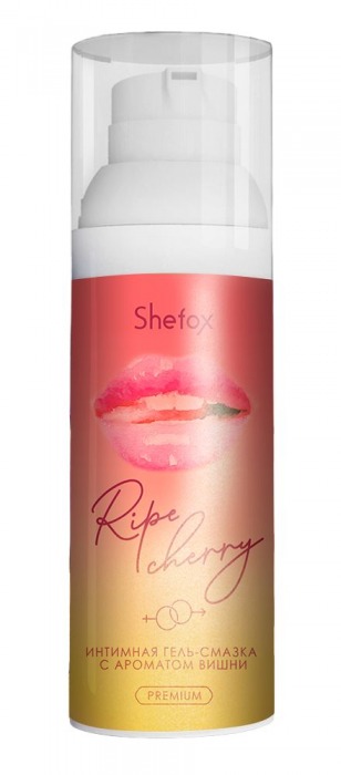 Интимная гель-смазка Shefox Premium «Спелая вишня» - 50 мл. - Shefox - купить с доставкой в Красноярске