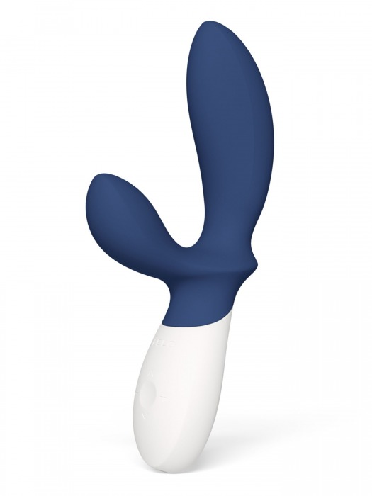 Синий вибромассажер простаты Lelo Loki Wave 2 - 19,6 см. - Lelo - в Красноярске купить с доставкой