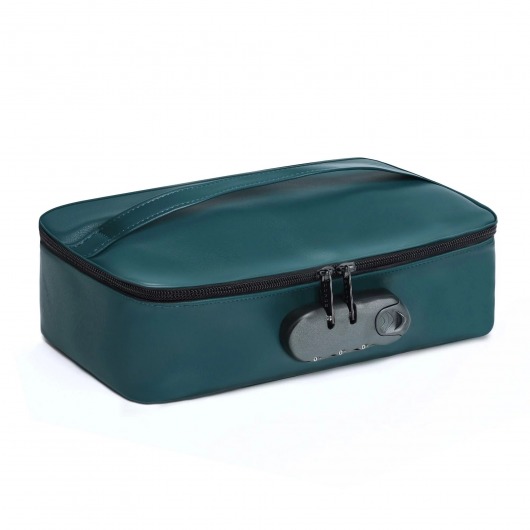 Зеленая сумочка для хранения игрушек Discreet Box - Dorcel - купить с доставкой в Красноярске