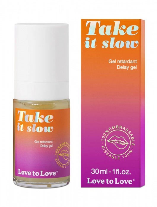 Пролонгирующий гель для мужчин Take It Slow - 30 мл. - Love to Love - купить с доставкой в Красноярске