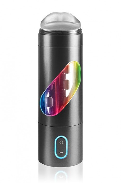 Перезаряжаемый мастурбатор-ротик Extreme Toyz Rechargeable Roto-Bator Mouth - Pipedream - в Красноярске купить с доставкой
