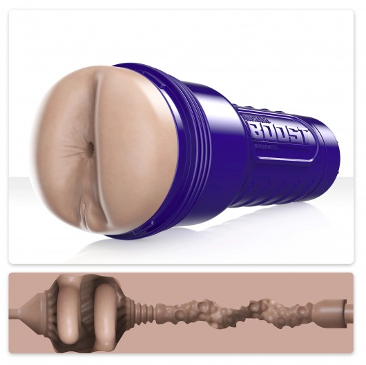 Телесный мастурбатор-анус Fleshlight Boost Blast Female - Fleshlight - в Красноярске купить с доставкой