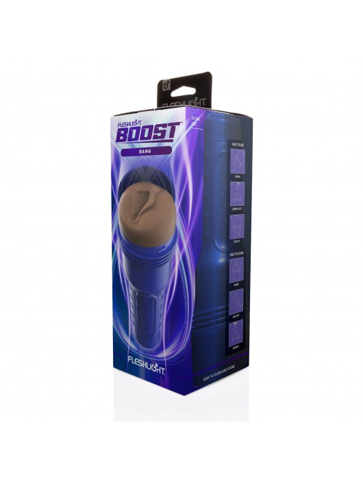 Мастурбатор-вагина Fleshlight Boost Bang - Fleshlight - в Красноярске купить с доставкой