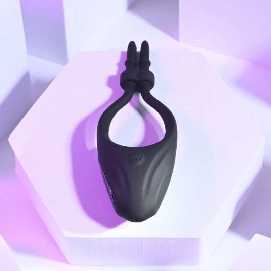 Черное эрекционное вибролассо Perfect Fit - Zero Tolerance - в Красноярске купить с доставкой