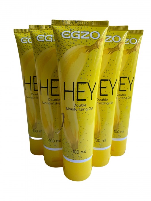 Набор из 5 анальных лубрикантов на водной основе Egzo Hey (по 100 мл.) - EGZO - купить с доставкой в Красноярске