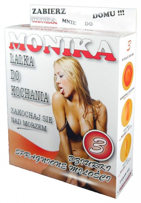 Надувная секс-кукла Monika - Boys of Toys - в Красноярске купить с доставкой