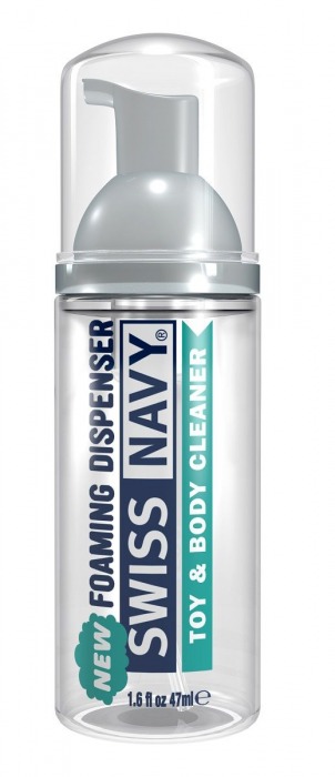 Очищающая пенка для игрушек и тела Toy   Body Cleaner Foamer - 47 мл. - Swiss navy - купить с доставкой в Красноярске
