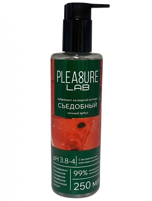 Лубрикант на водной основе Pleasure Lab с ароматом арбуза - 250 мл. - Pleasure Lab - купить с доставкой в Красноярске