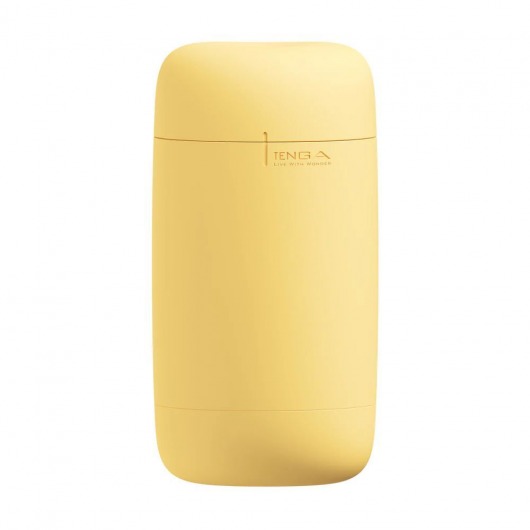 Желтый мастурбатор Tenga Puffy - Tenga - в Красноярске купить с доставкой
