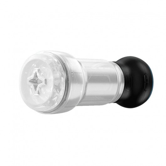 Набор PowerBlow   Feel Pocket Stroker Crystal: мастурбатор и интерактивная насадка - Kiiroo - в Красноярске купить с доставкой